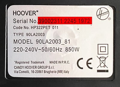 serial-number-hoover